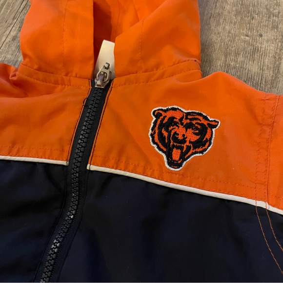 NFL Orange and Black Footies with Hood and Zipper - Picture 3 of 5